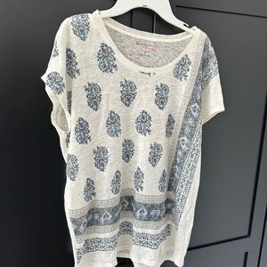 Vince Camuto semi sheer tee